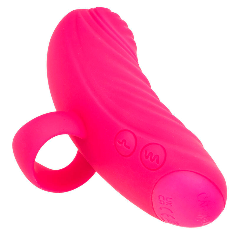 CalExotics Chic Tulpe Massager Blau – Doppelmotor, 10 Vibrationsmodi, USB Wiederaufladbar & Wasserdicht – Massager Vibrator Bild 6