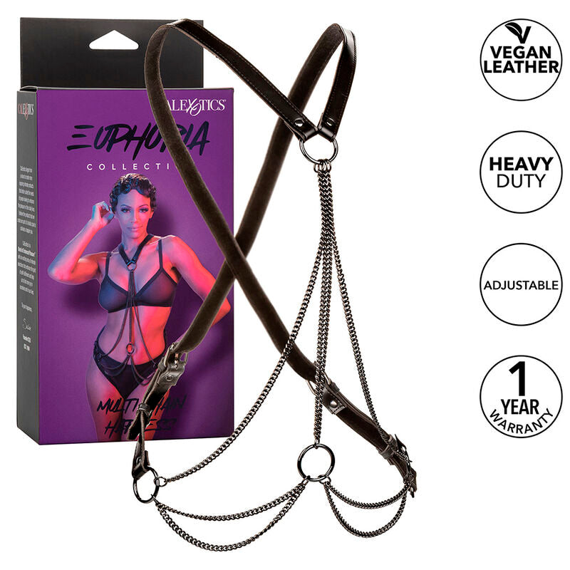 CALEXOTICS - EUPHORIA MULTICHAIN HARNESS PREMIUM – BDSM-Zubehör Bild 1