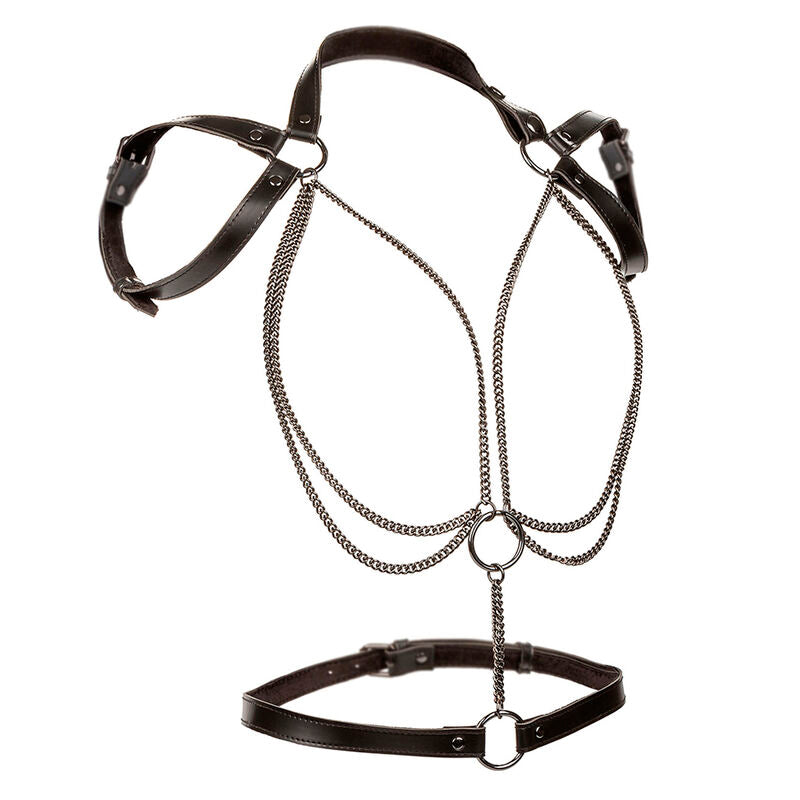 CALEXOTICS - EUPHORIA MULTICHAIN HALTER HARNESS PREMIUM – BDSM-Zubehör Bild 4