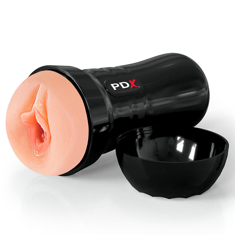 PDX EXTREME - WET PUSSIES SELBSTSCHMIERENDER VAGINA-MASTURBATOR, FLEISCH Produktansicht und Details