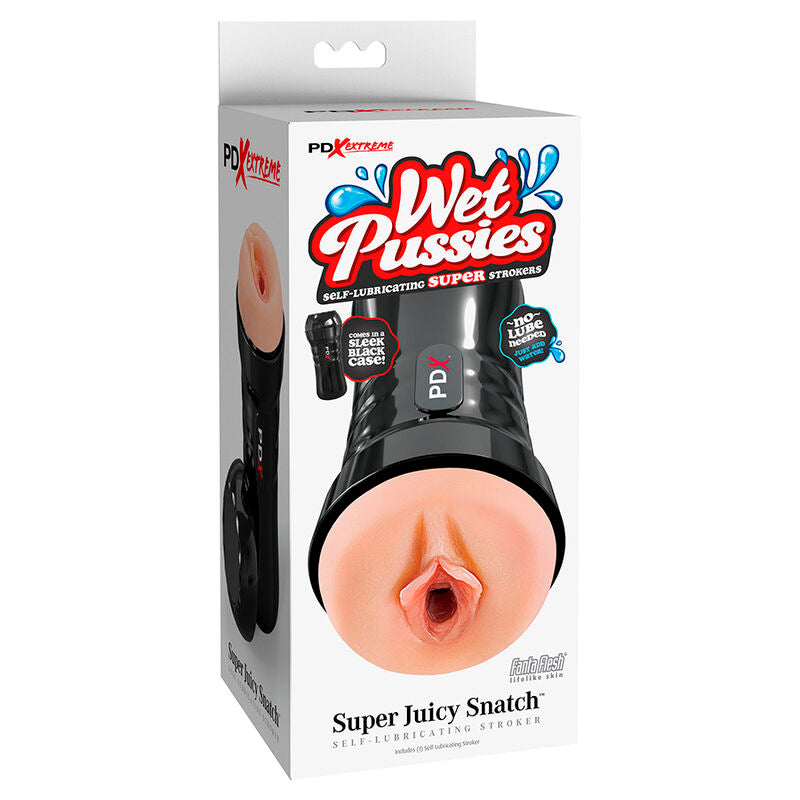PDX EXTREME - WET PUSSIES SELBSTSCHMIERENDER VAGINA-MASTURBATOR, FLEISCH bei Secret Pulse im Erotikshop