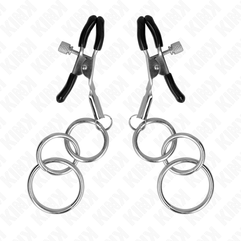 KINK - 3 O-RING NIPPELKLEMMEN 6 CM Produktansicht und Details