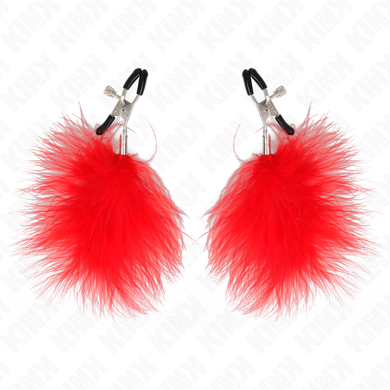 KINK - FEDERNIPPENKLEMME ROT 7 CM bei Secret Pulse im Erotikshop
