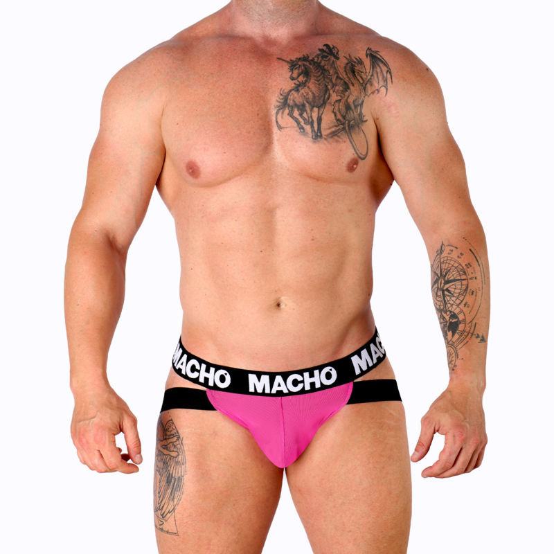 MACHO - MX28FR JOCK PINK NEON M – Erotik-Zubehör Bild 5