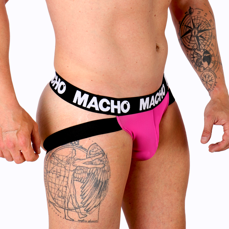 MACHO - MX28FR JOCK PINK NEON M – Erotik-Zubehör Bild 2