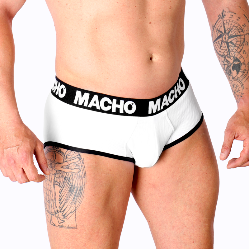 MACHO - MS30BL SLIP WEISS S Detailansicht bei Secret Pulse
