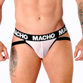 MACHO - MX26X1 JOCK GRID WEISS XL – Erotik-Zubehör Bild 1