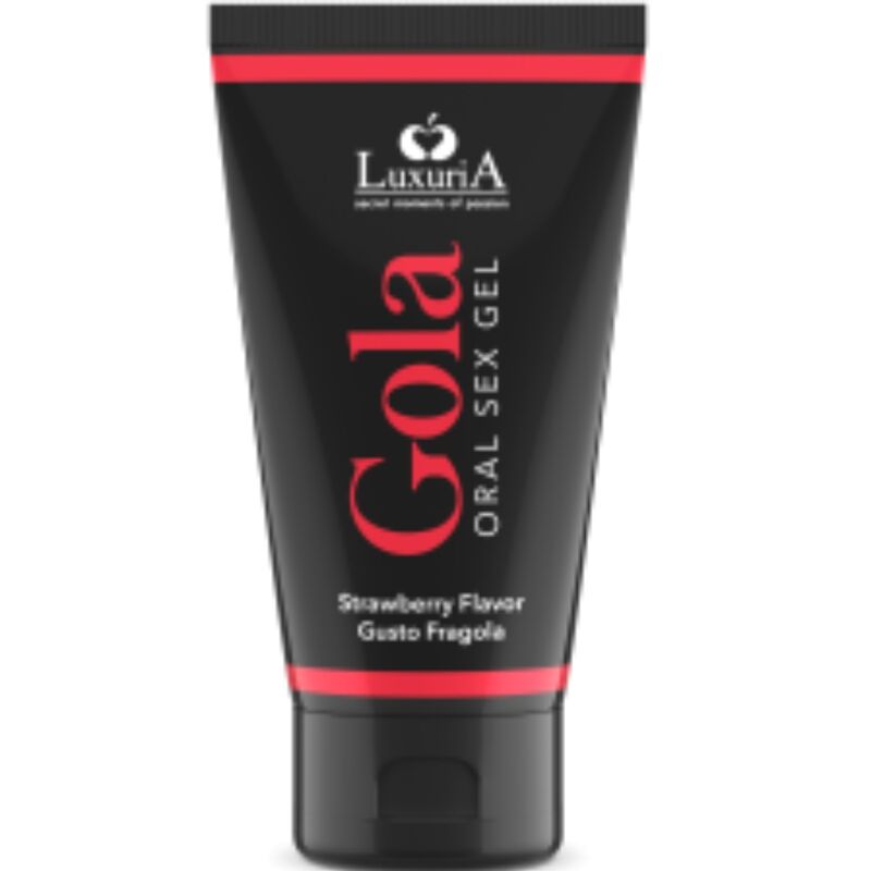 INTIMATELINE Luxuria Oral Gel Erdbeere – Geschmackvolles Gleitgel 50 ml Gleitgel diskret online kaufen