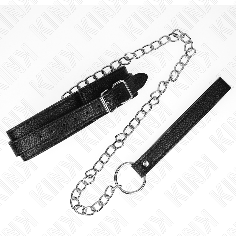 KINK Halskette mit Schlangenmuster & Leine – 65 cm | Stylisches Statement Accessoire bei Secret Pulse im Erotikshop