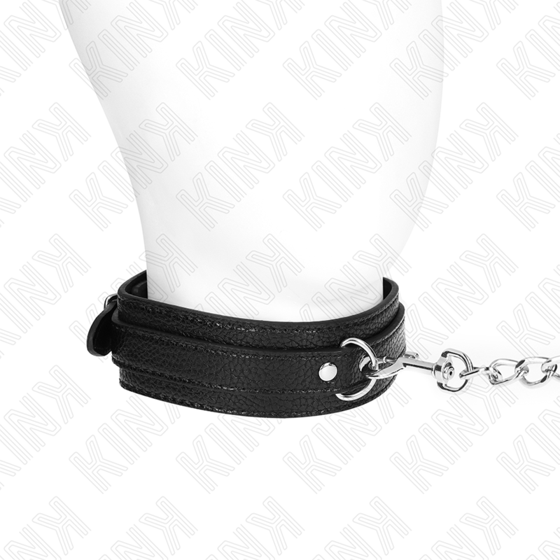 KINK Halskette mit Schlangenmuster & Leine – 65 cm | Stylisches Statement Accessoire Produktansicht und Details