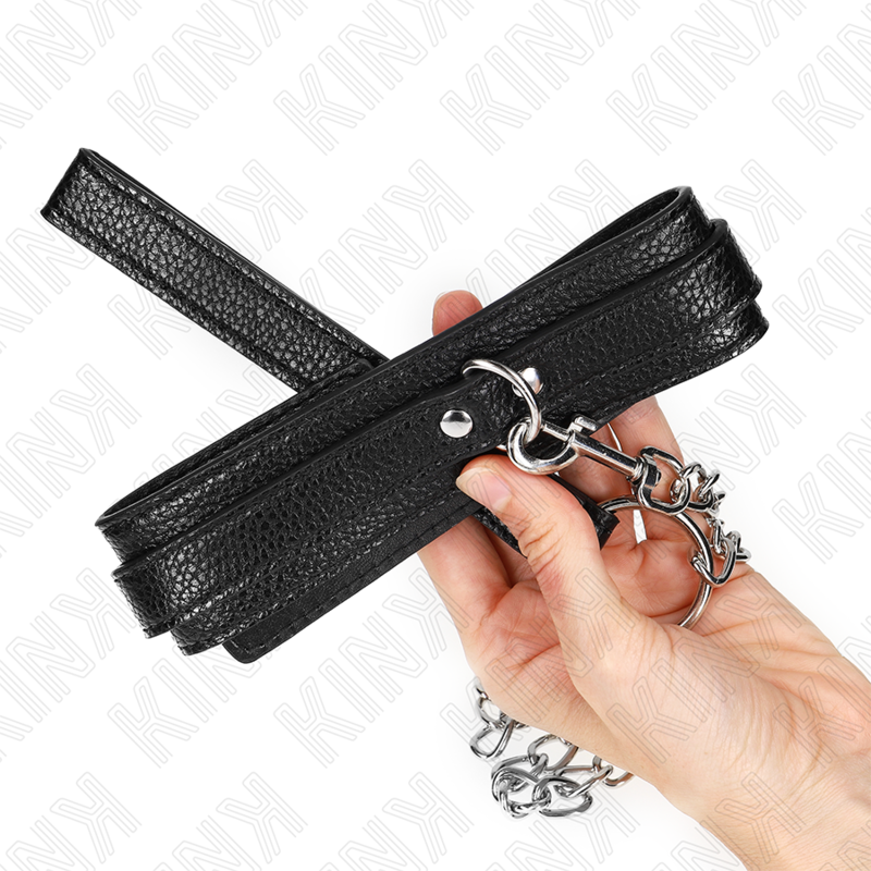 KINK Halskette mit Schlangenmuster & Leine – 65 cm | Stylisches Statement Accessoire hochwertiges Zubehör