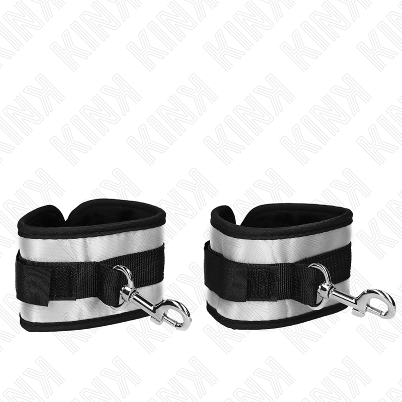 KINK - NEOPREN HANDGELENKMANSCHETTEN GRAU 23 X 5 CM Produktansicht und Details