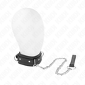 KINK Halskette 3-Ring Modell 1 mit Leine – verstellbar 38–49 cm | 65 cm Band 5 cm BDSM-Zubehör diskret online kaufen