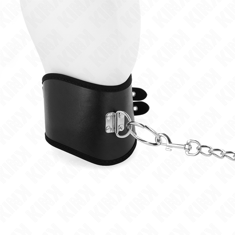 KINK Halskette 65 cm mit breitem Riemen – Verstellbar 40–55 cm | Secret Pulse für sinnliche und diskrete Momente