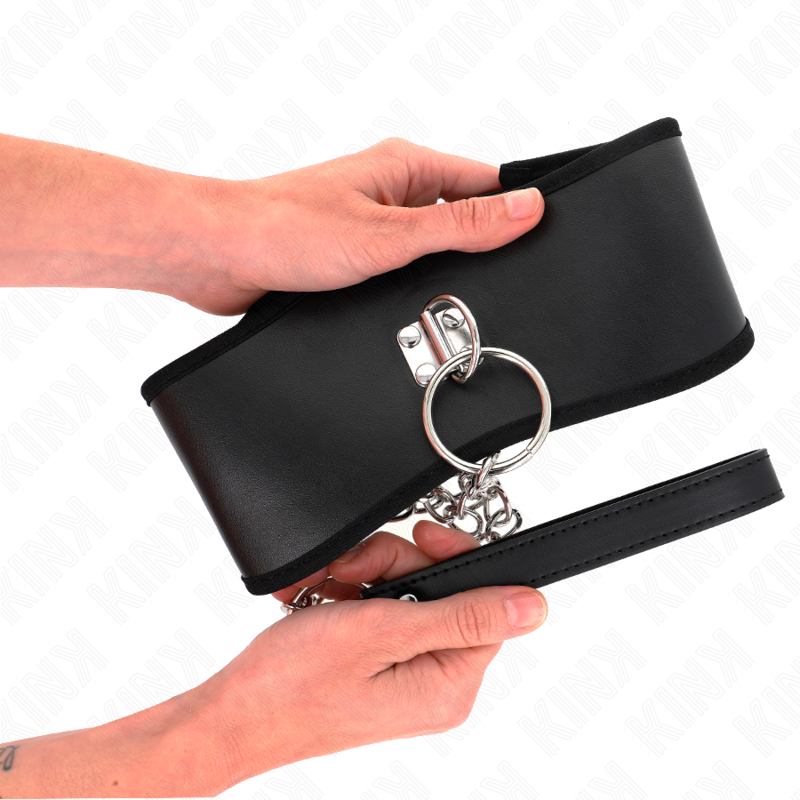 KINK Halskette 65 cm mit breitem Riemen – Verstellbar 40–55 cm | Secret Pulse hochwertiges Zubehör