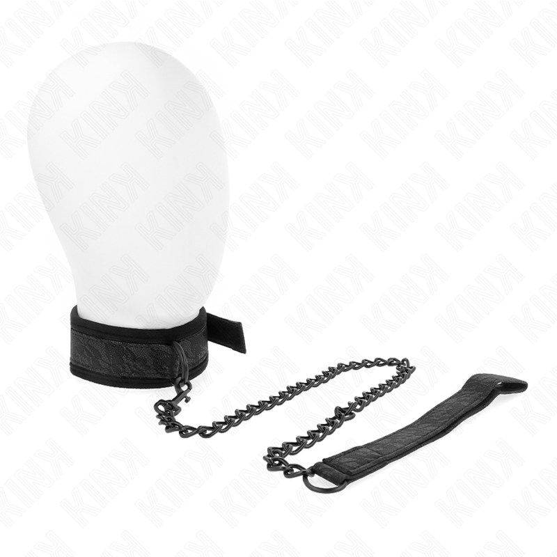 KINK Basismodell Halsband mit Leine 77 cm – Verstellbar & Vielseitig |Secret Pulse BDSM-Zubehör diskret online kaufen