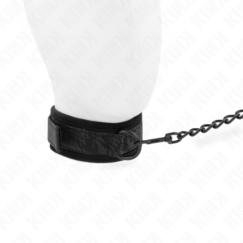 KINK Basismodell Halsband mit Leine 77 cm – Verstellbar & Vielseitig |Secret Pulse für sinnliche und diskrete Momente