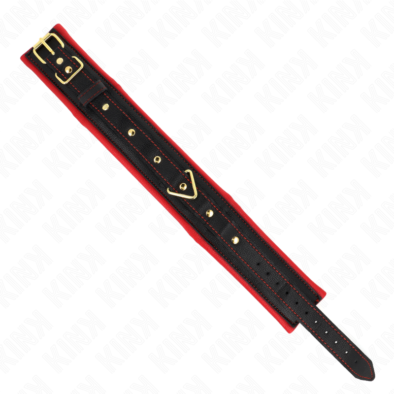 KINK Halsband mit Leine aus Stoff – Verstellbar 33–48 cm | Secret Pulse Produktansicht und Details