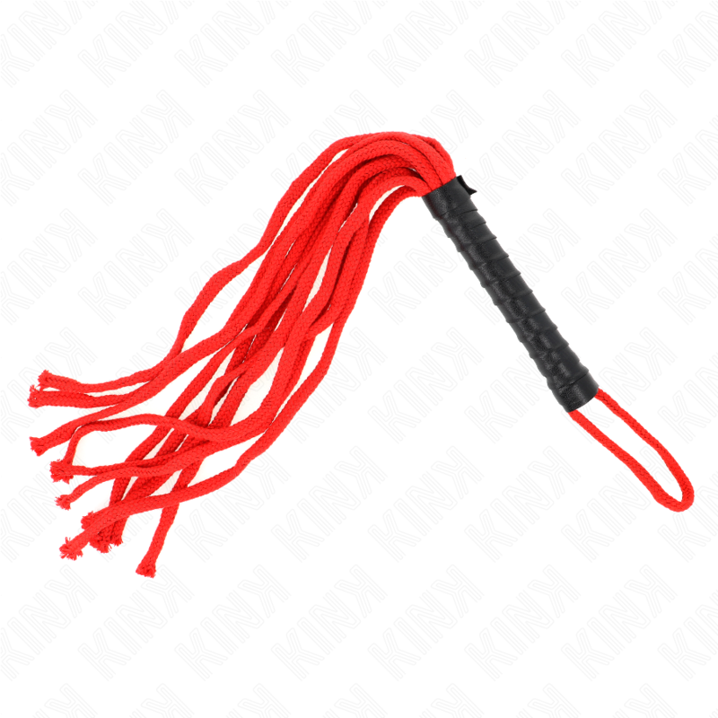 KINK Rojo Seilpeitsche 56 cm – BDSM & Bondage | Secret Pulse Bondage-Fessel diskret online kaufen