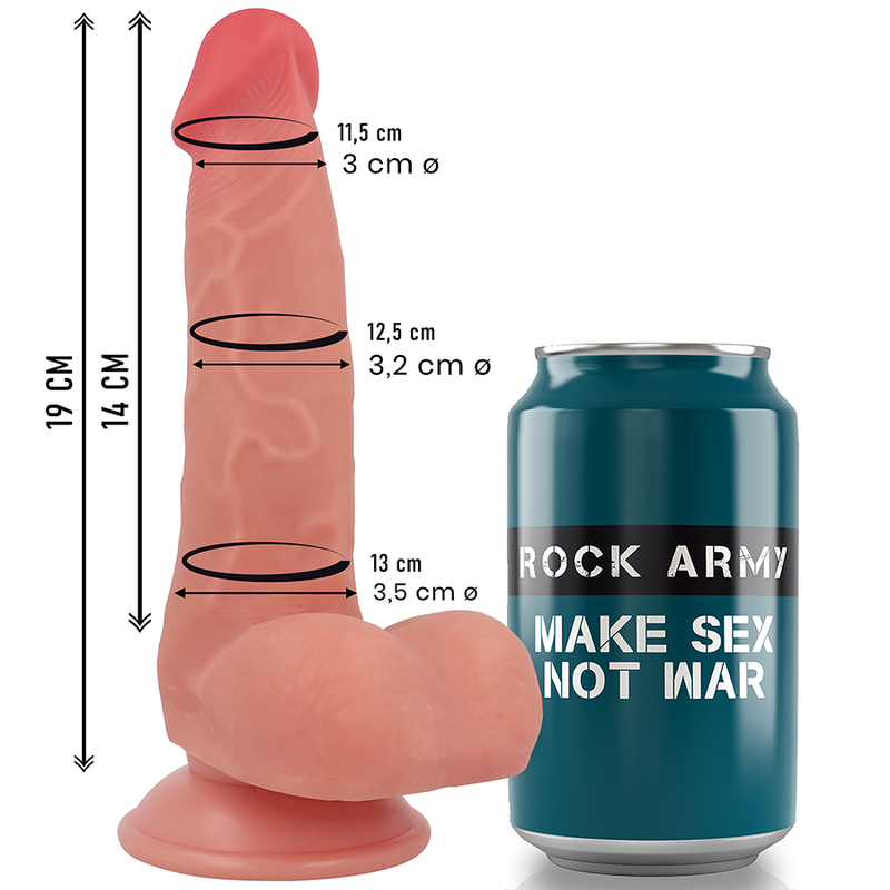 ROCKARMY - FLÜSSIGSILIKONFUCHS 19 CM -O- 3,2 CM – Y - FLÜSSIGSILIKONFUCHS 19 CM -O- 3,2 CM Bild 5
