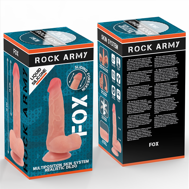 ROCKARMY - FLÜSSIGSILIKONFUCHS 19 CM -O- 3,2 CM – Y - FLÜSSIGSILIKONFUCHS 19 CM -O- 3,2 CM Bild 16