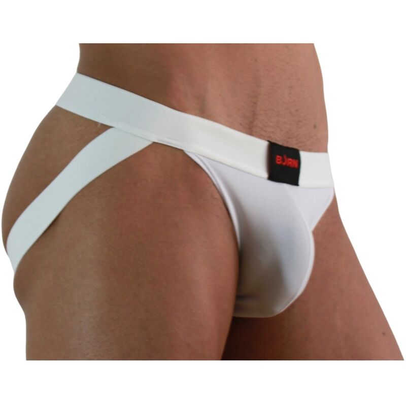 BURN - 007 JOCK LYCRA WEISS M – Erotik-Zubehör Bild 2