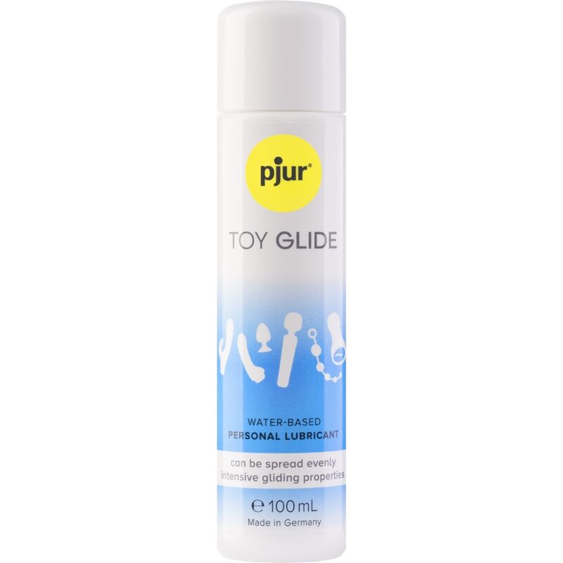 PJUR Toy Glide Wasserbasiertes Gleitmittel 100 ml – Spielzeuggeeignet – Intimkosmetik von Secret Pulse