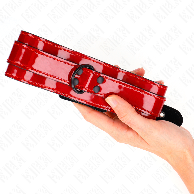 KINK Weinrote verstellbare Halskette – 37,5–49,5 cm | Secret Pulse für sinnliche und diskrete Momente