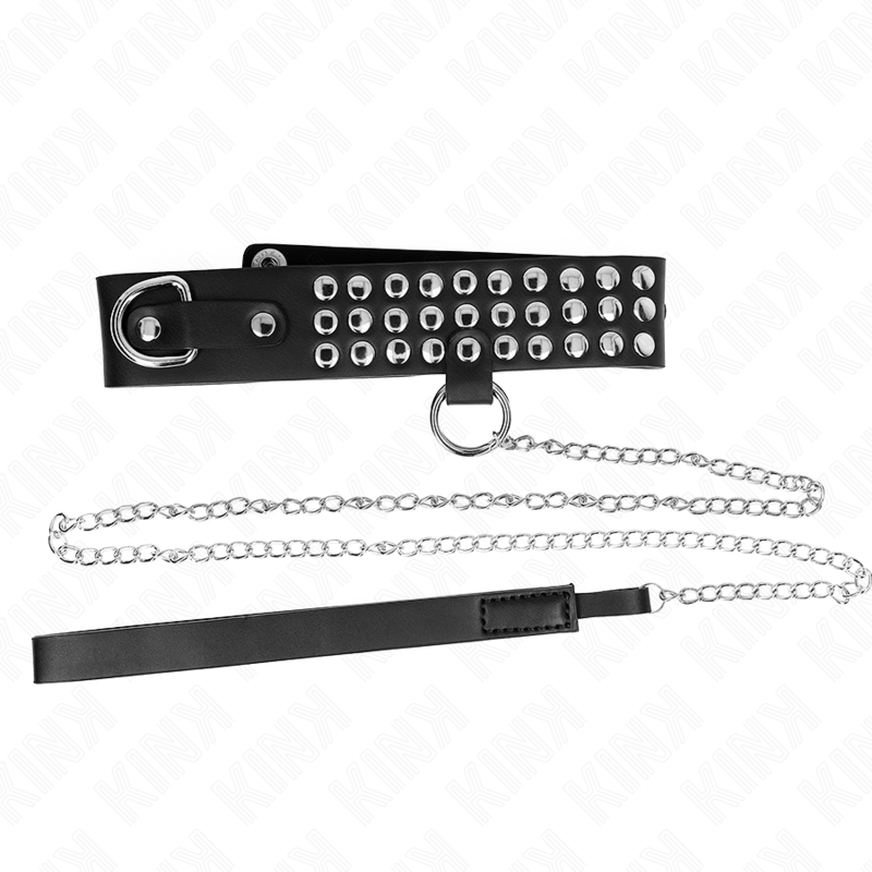 KINK Halskette glänzend & verstellbar – 37–42 cm | 65 cm Band | Statement 5,3 cm bei Secret Pulse im Erotikshop