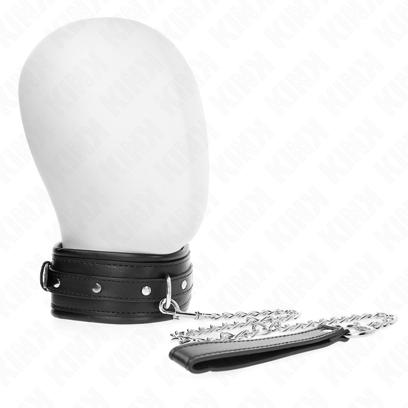 KINK Halskette mit glänzendem Schnallenband – 65 cm | Statement Choker 5,3 cm bei Secret Pulse im Erotikshop