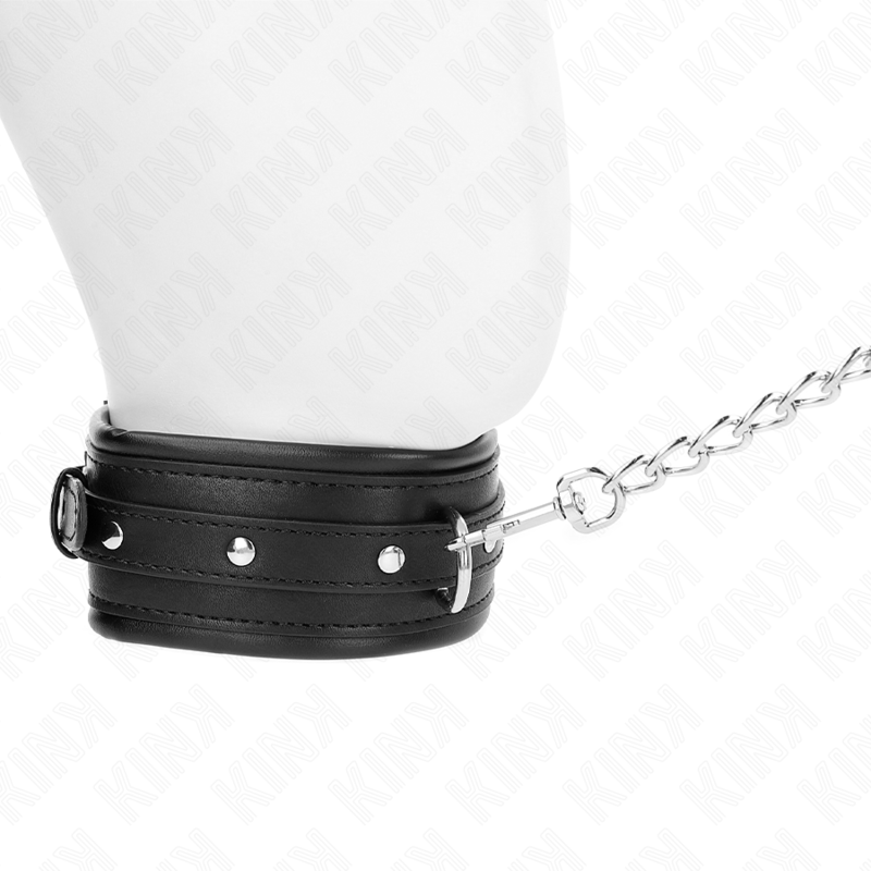 KINK Halskette mit glänzendem Schnallenband – 65 cm | Statement Choker 5,3 cm hochwertiges Zubehör