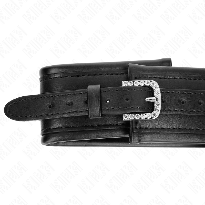 KINK Halskette mit glänzendem Schnallenband – 65 cm | Statement Choker 5,3 cm bei Secret Pulse im Erotikshop