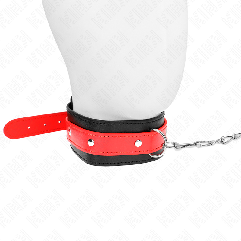KINK Halskette mit rotem Band 65 cm – Verstellbar 36–43 cm | Secret Pulse bei Secret Pulse im Erotikshop