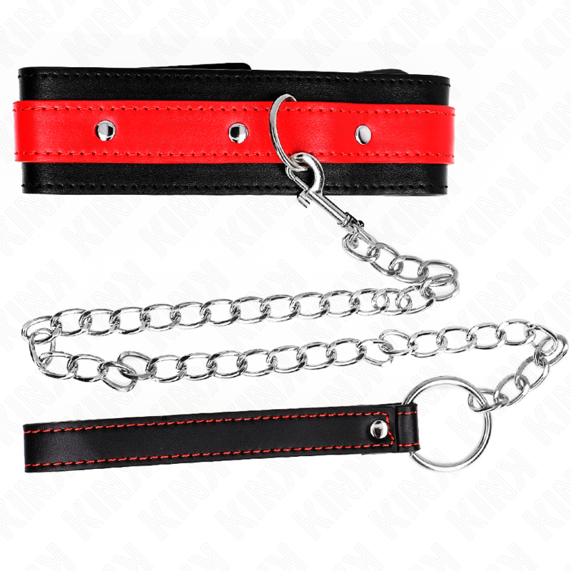 KINK Halskette mit rotem Band 65 cm – Verstellbar 36–43 cm | Secret Pulse Produktansicht und Details