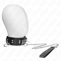 KINK 3-Ring-Sklaverei-Halskette mit Band 80 cm – BDSM & Fetisch | Secret Pulse BDSM-Zubehör diskret online kaufen