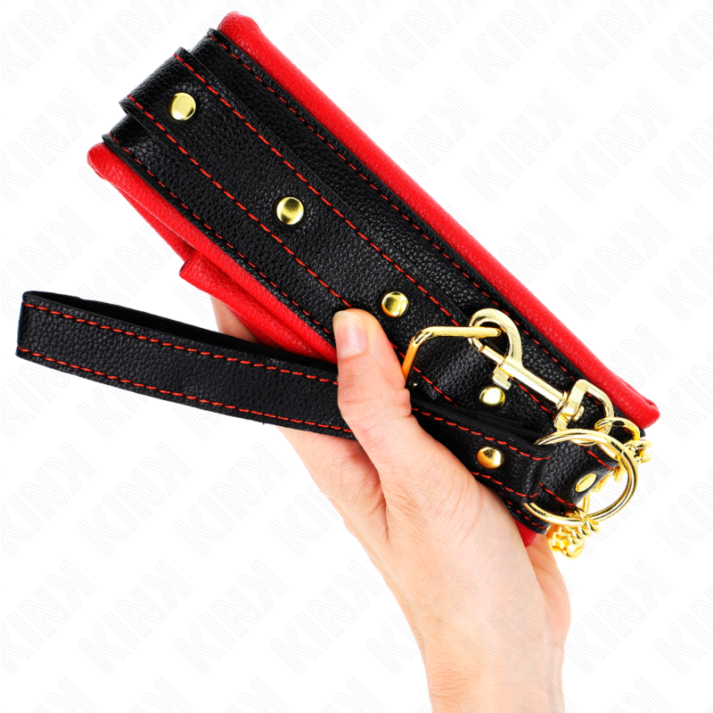 KINK Halskette mit Schwammkunstlederband Modell 2 – Verstellbar 37–54 cm | Secret Pulse – BDSM-Zubehör Bild 10