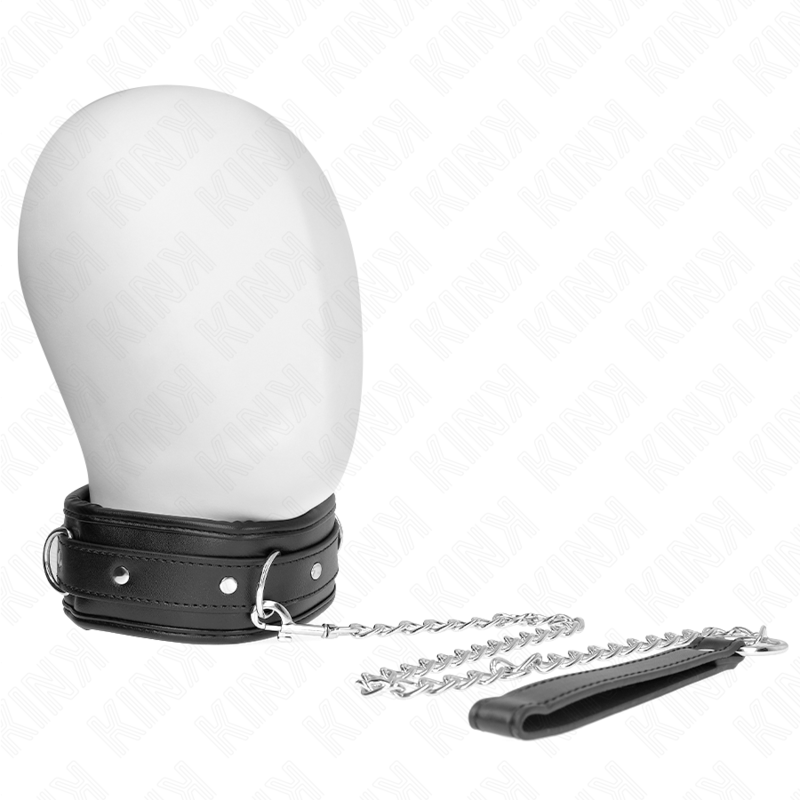 KINK Halskette mit Schwammkunstlederband Modell 3 – Verstellbar 37–54 cm | Secret Pulse – BDSM-Zubehör Bild 2