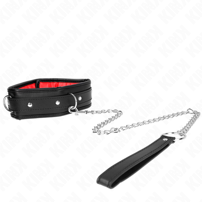 KINK Halskette mit Schwammkunstlederband Modell 3 – Verstellbar 37–54 cm | Secret Pulse – BDSM-Zubehör Bild 4