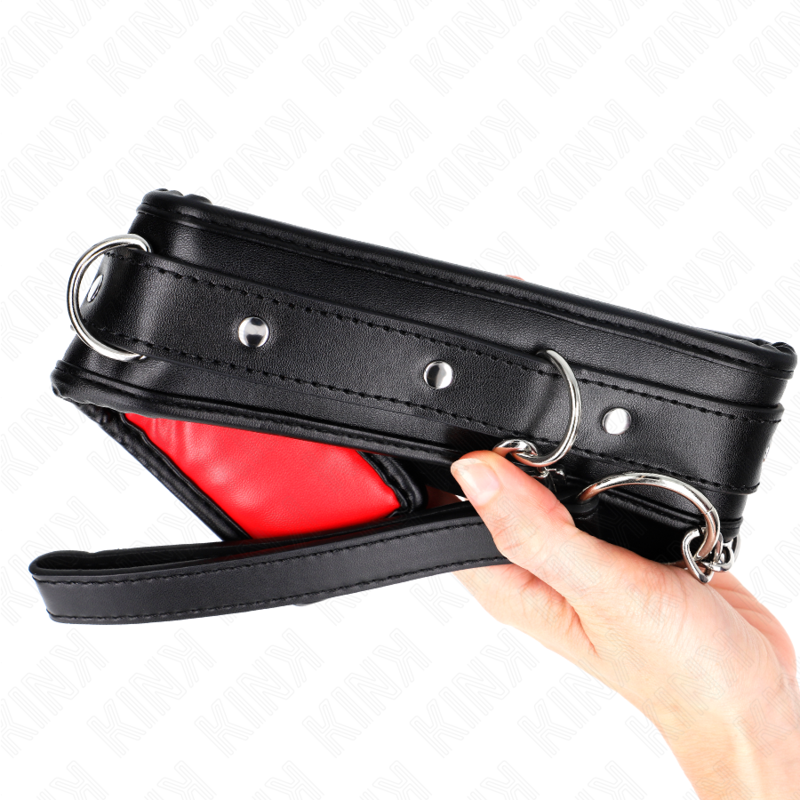 KINK Halskette mit Schwammkunstlederband Modell 3 – Verstellbar 37–54 cm | Secret Pulse – BDSM-Zubehör Bild 6