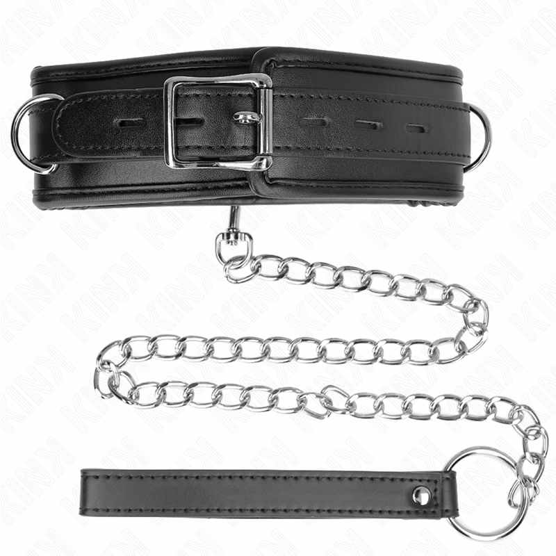 KINK Halskette mit Schwammkunstlederband Modell 3 – Verstellbar 37–54 cm | Secret Pulse – BDSM-Zubehör Bild 8