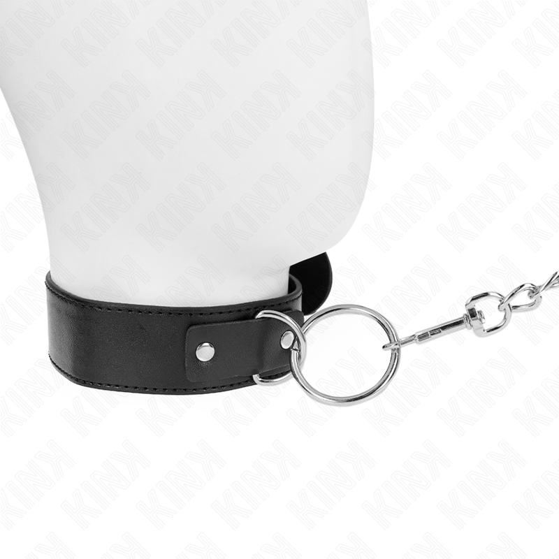 KINK Basismodell Halsband mit Leine Modell 4 – Verstellbar & Komfortabel | Secret Pulse Produktansicht und Details