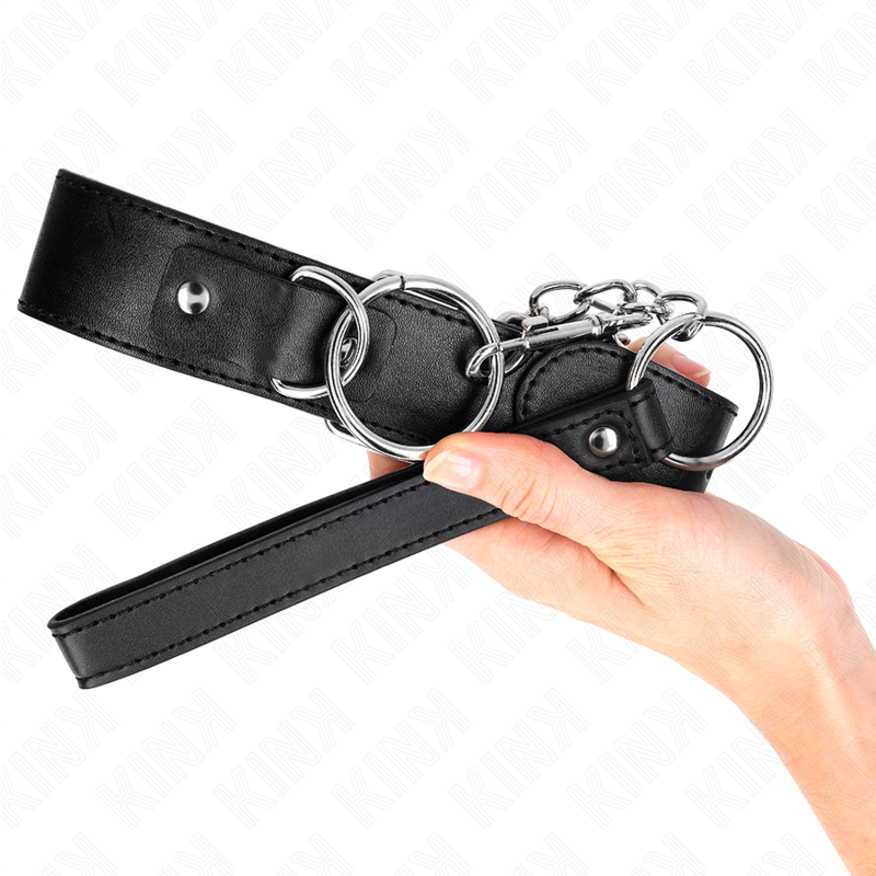 KINK Basismodell Halsband mit Leine Modell 4 – Verstellbar & Komfortabel | Secret Pulse für sinnliche und diskrete Momente