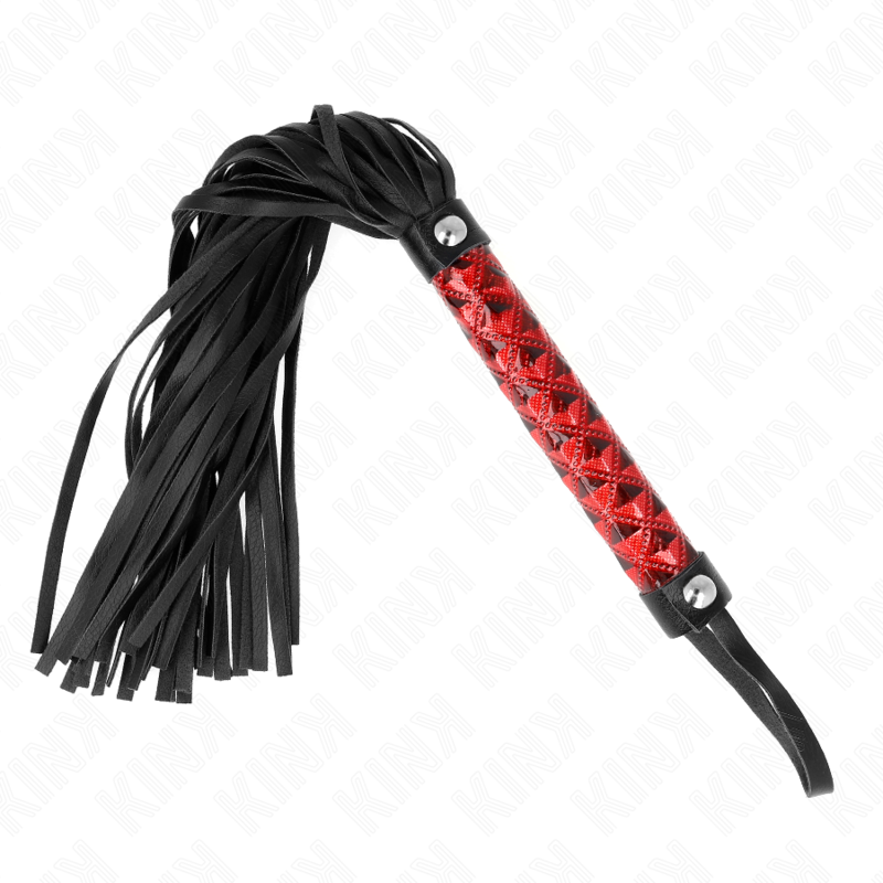 KINK Peitsche mit Rautenmuster 40 cm – Bondage & BDSM | Secret Pulse Bondage-Fessel diskret online kaufen