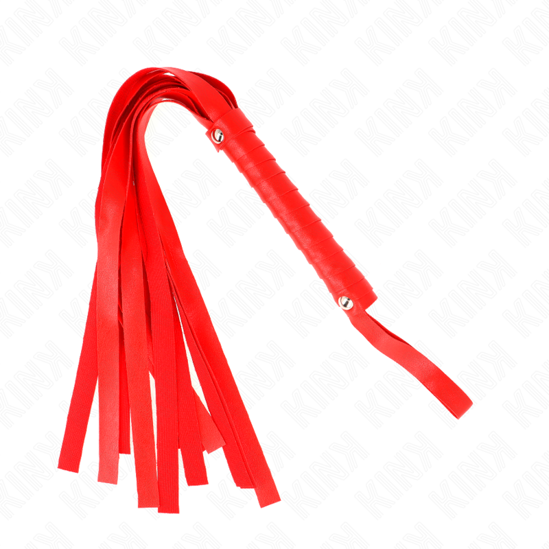 KINK - ROTE BREITSCHWANZPEITSCHE 48,5 CM hochwertiges Zubehör