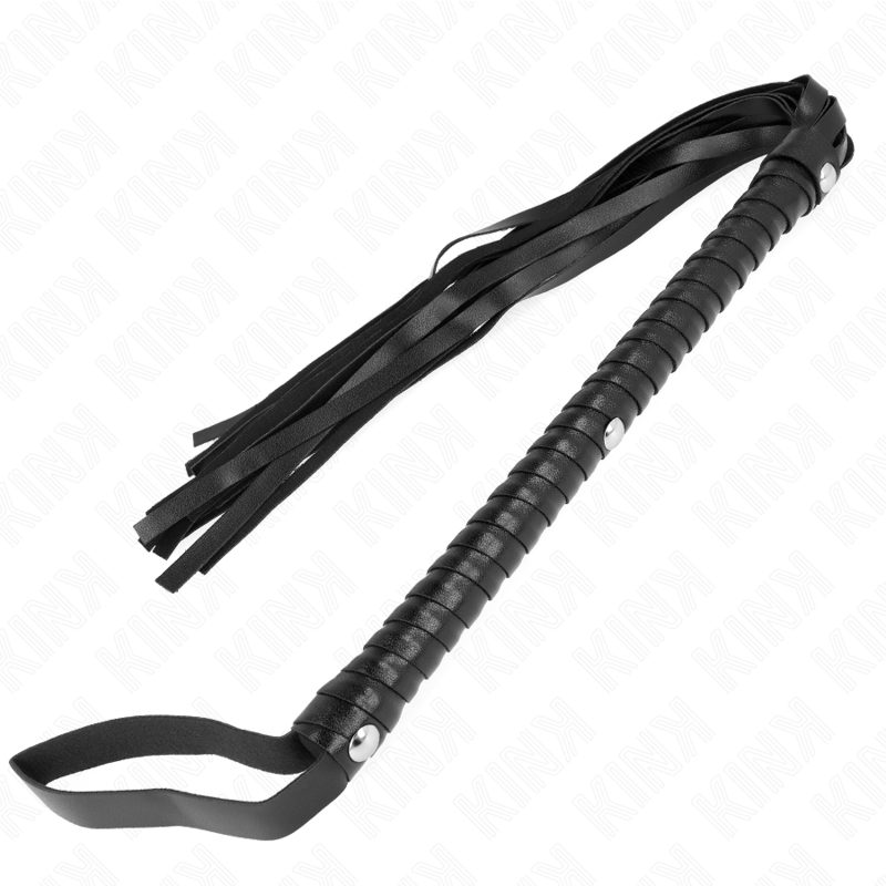 KINK Peitsche mit langem Griff 60 cm – Bondage & BDSM | Secret Pulse Bondage-Fessel diskret online kaufen