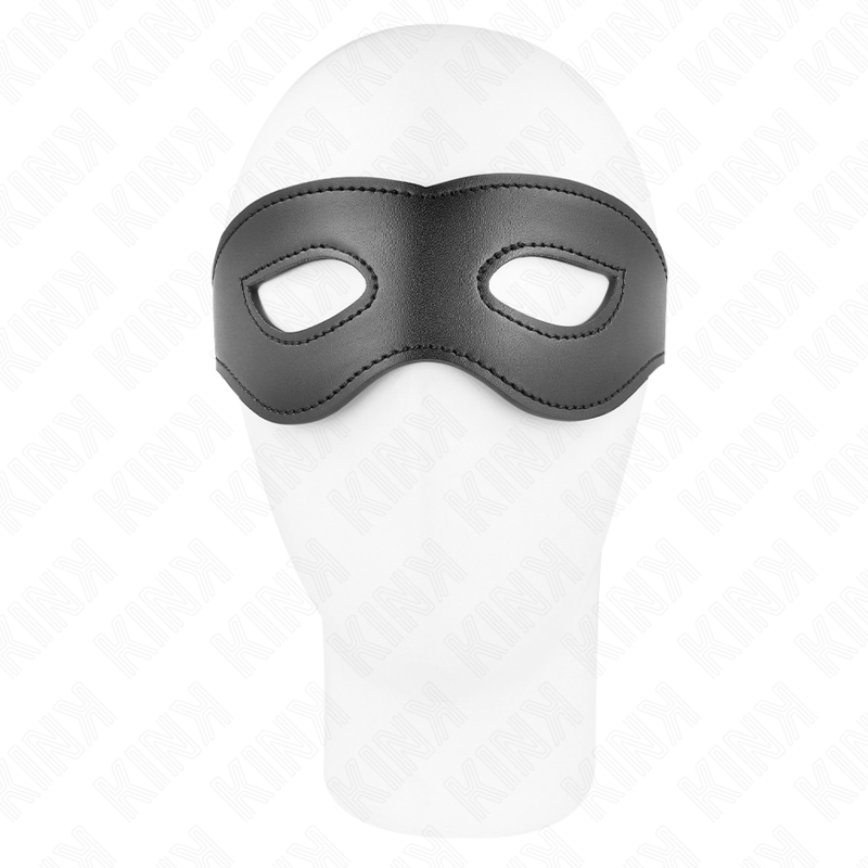 KINK Kunstledermaske – Modell 1, 30 x 7 cm | Stylisches Accessoire Produktansicht und Details