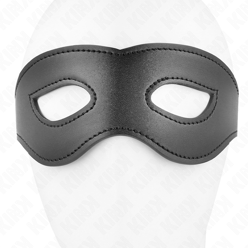 KINK Kunstledermaske – Modell 1, 30 x 7 cm | Stylisches Accessoire für sinnliche und diskrete Momente