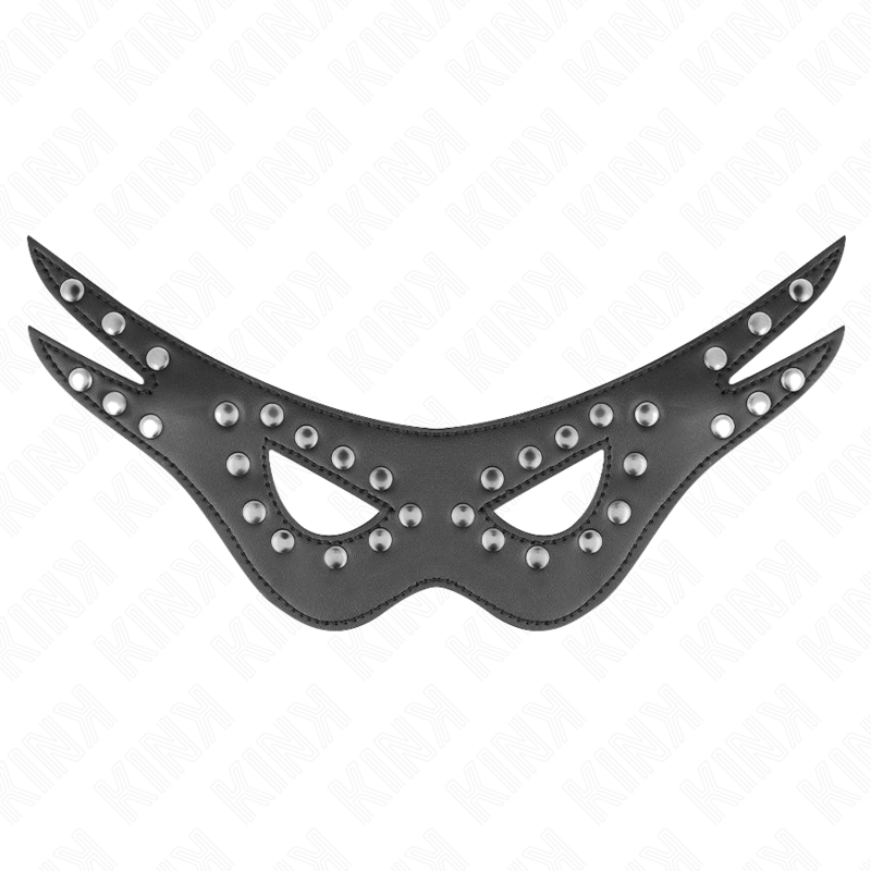 KINK Sexy Kunstledermaske – Modell 1, 27 x 13 cm | Verführerisches Accessoire BDSM-Zubehör diskret online kaufen