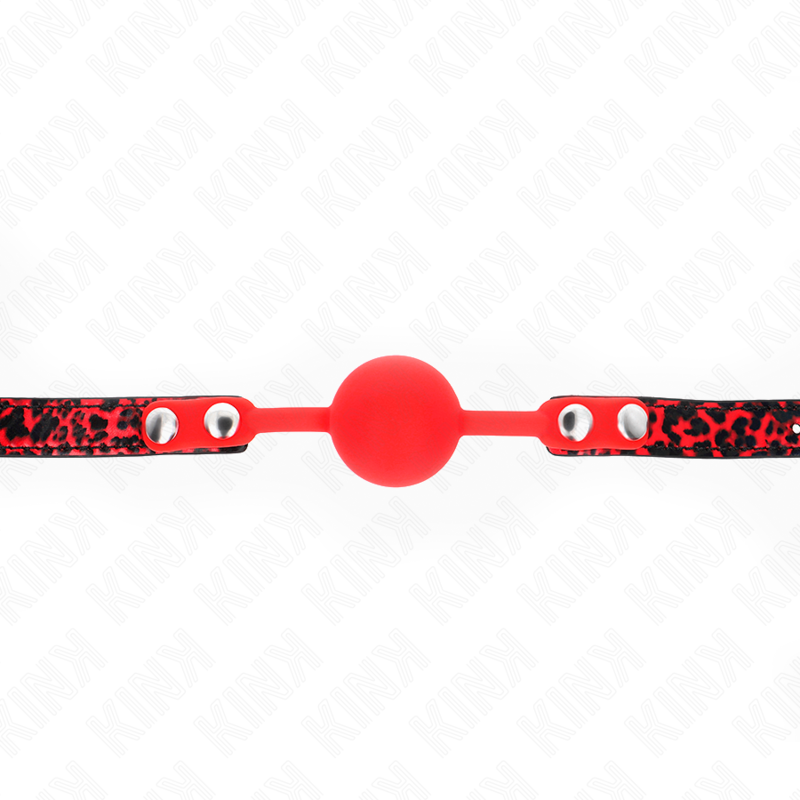 KINK - SILIKONBALL 4 CM GAG MODELL 2 60 x 2 CM Produktansicht und Details