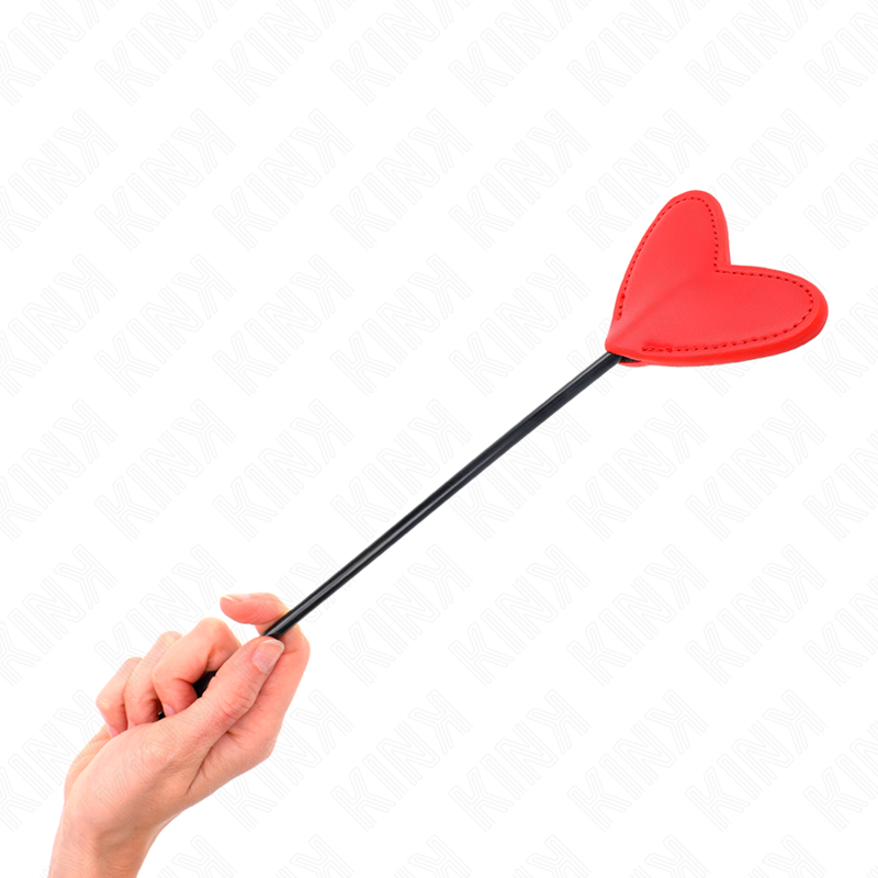 KINK - ROTE HERZFÖRMIGE PALETTE 33 X 10 CM – BDSM-Zubehör Bild 8